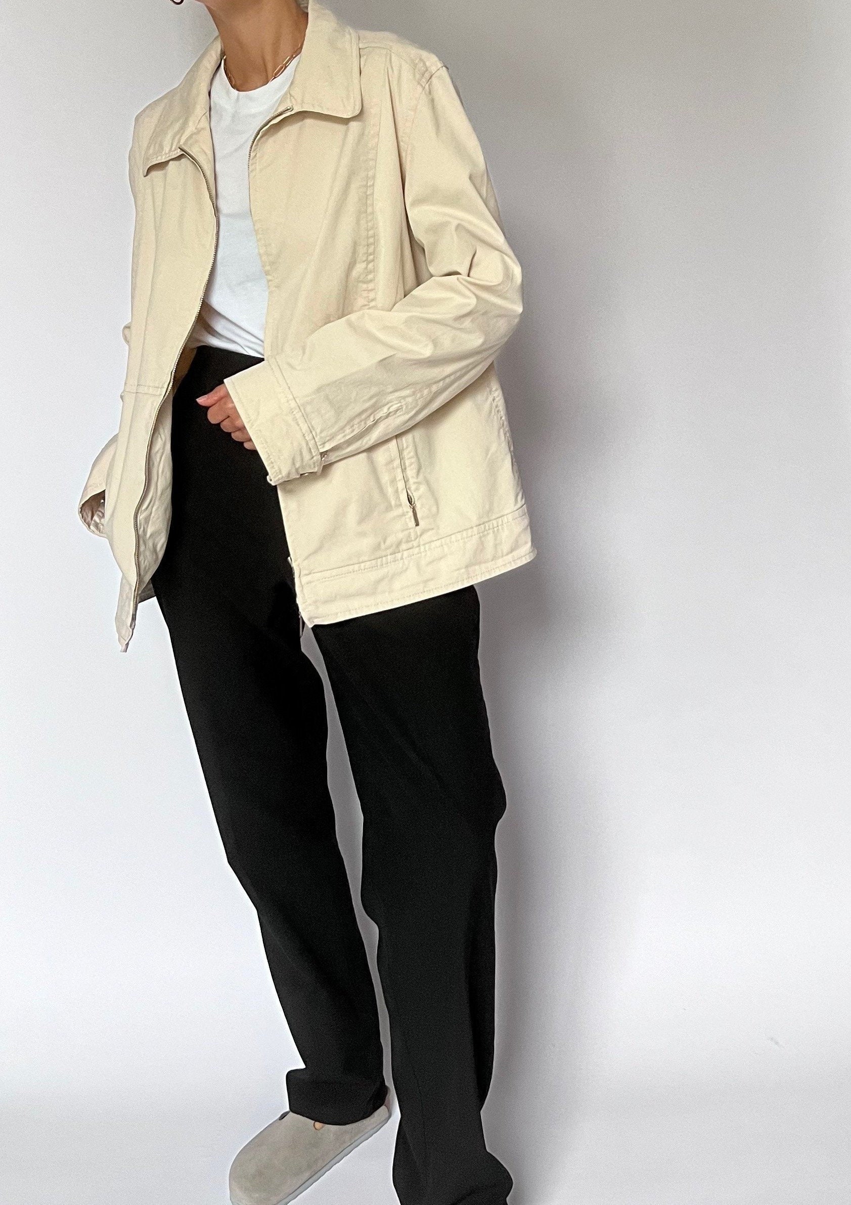 cream spring jacket