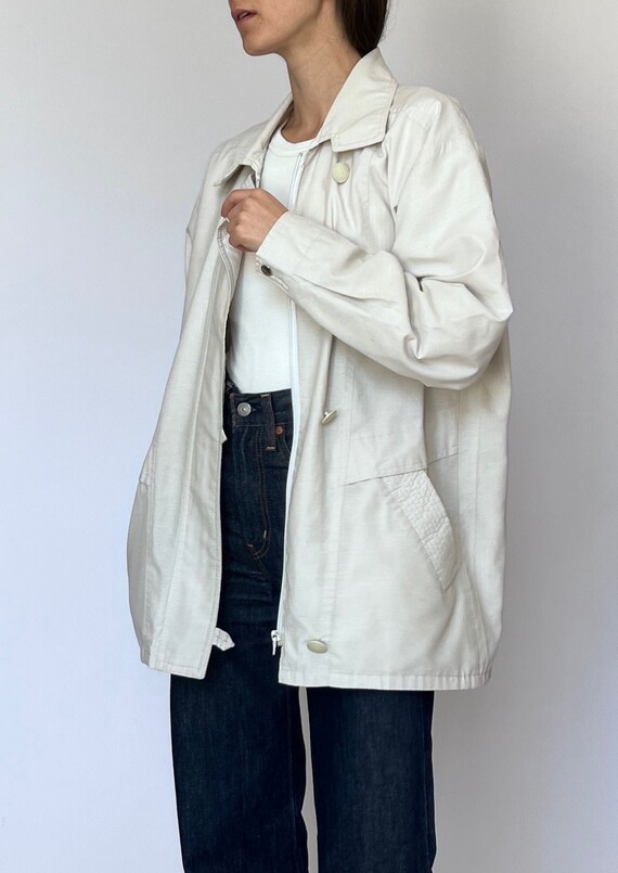 Cream spring best sale jacket