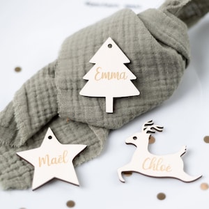 Kerst plaatsmarkering