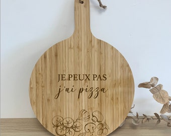 planche à pizza - fête des pères - cadeau personnalisé