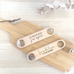 papa flesopener - vaderdag - gepersonaliseerd cadeau