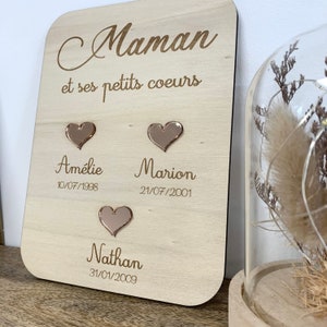 Grandma sign "little hearts" - Mother's Day - grandma - personalized gifts