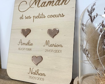 Grandma sign "little hearts" - Mother's Day - grandma - personalized gifts