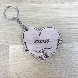 Love/Valentine&#39;s &quot;heart&quot; key ring