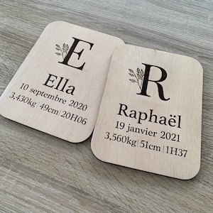 Wood birth sign