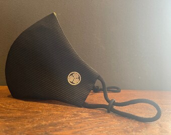 SAMURAI face mask 『kamon -mitsu tsuta-』 L size