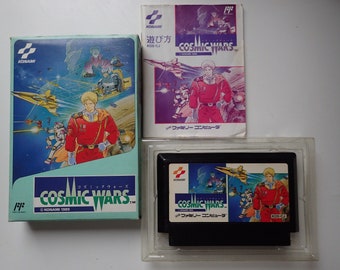 ENG - COSMIC WARS - English translated - Famicom - nintendo nes ntsc konami no repro t-eng boxed new save battery