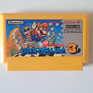 SRAM Super Mario Bros 3 - SAVE VERSION - Battery hack - Famicom - nintendo nes ntsc fc sram smb3 original cart