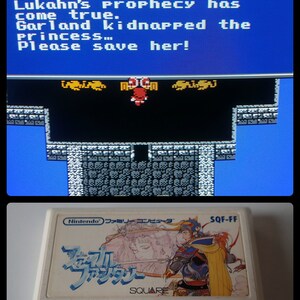 ENG - FINAL FANTASY - English Translated - Famicom - new save battery - original cart - nintendo nes ntsc t-eng ff1