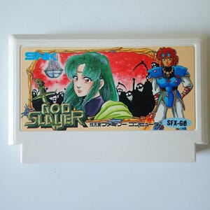 ENG - GOD SLAYER (Crystalis) - English Translated - Famicom - new save battery - original cart - nintendo nes ntsc snk