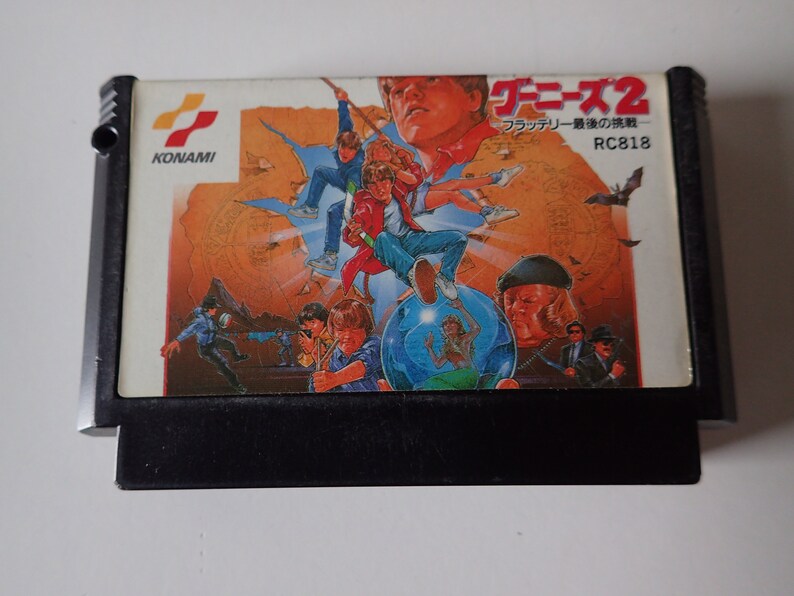 ENG The GOONIES 2 Revised Edition ENGLISH Famicom nintendo nes ntsc konami no repro t-eng fc image 6