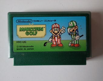 ENG - Mario Open Golf - English version - Famicom NES Open Tournament Golf - no repro - nintendo nes ntsc family computer fc