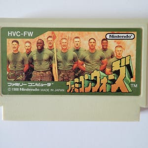 FAMICOM WARS - ENGLISH Translated - Famicom - new save battery - original cart - nintendo nes ntsc t-eng fc