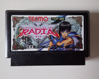 ENG - RADIA SENKI - English - Famicom repro - chronicle of the radia war - new save battery - nintendo nes ntsc tecmo rpg