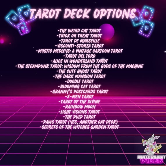 30 Minute Audio or Video Pre-Recorded Tarot Reading