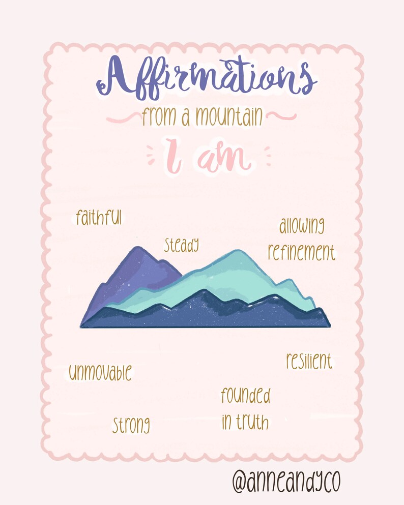 Affirmations from a Mountain image 2