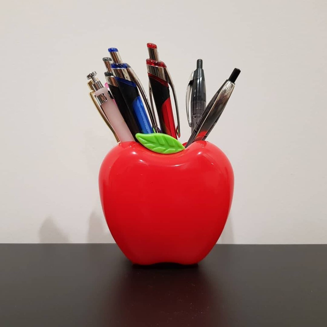 Personalised Apple Pen Holder Etsy