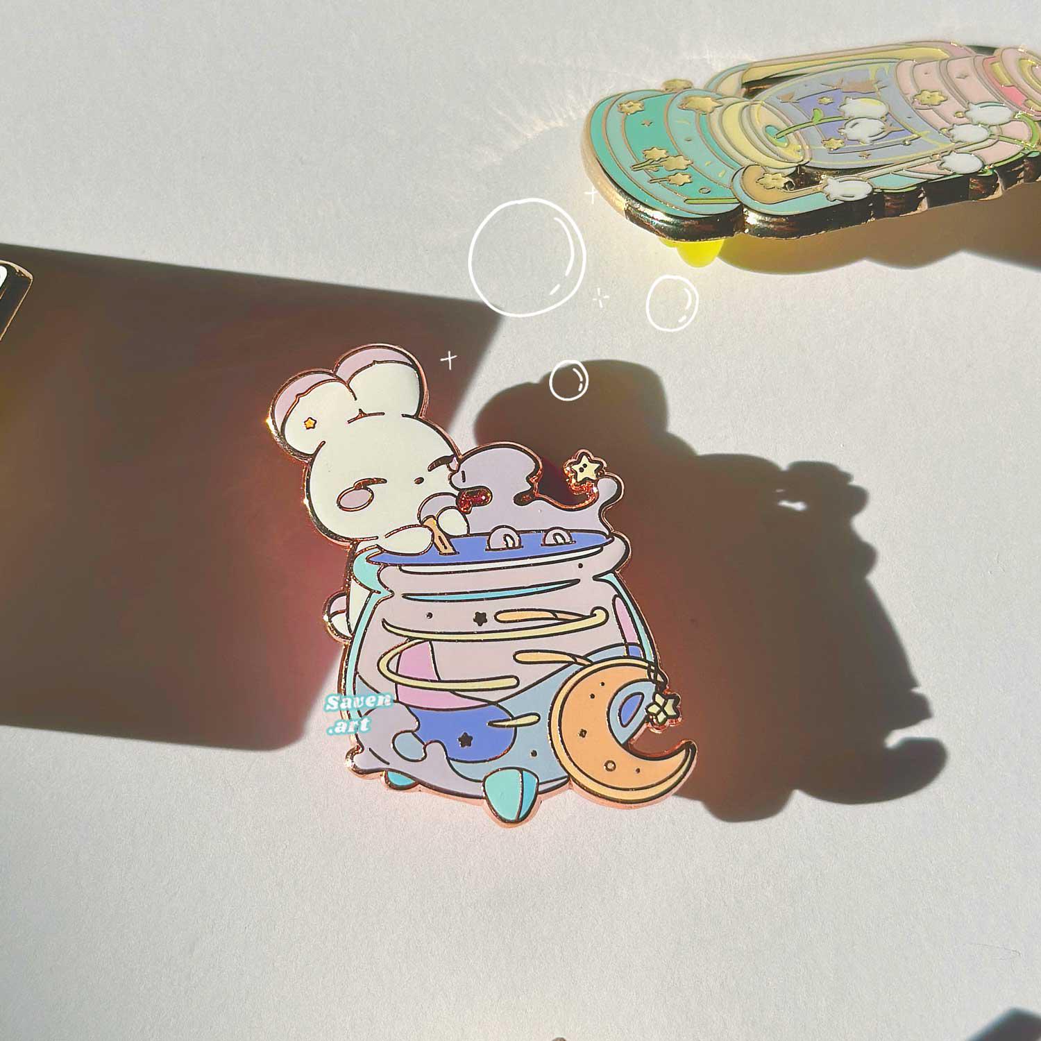 Enamel Pin, Potion and Spellbook Set, Magical Potions, Cute Enamel Pins ...