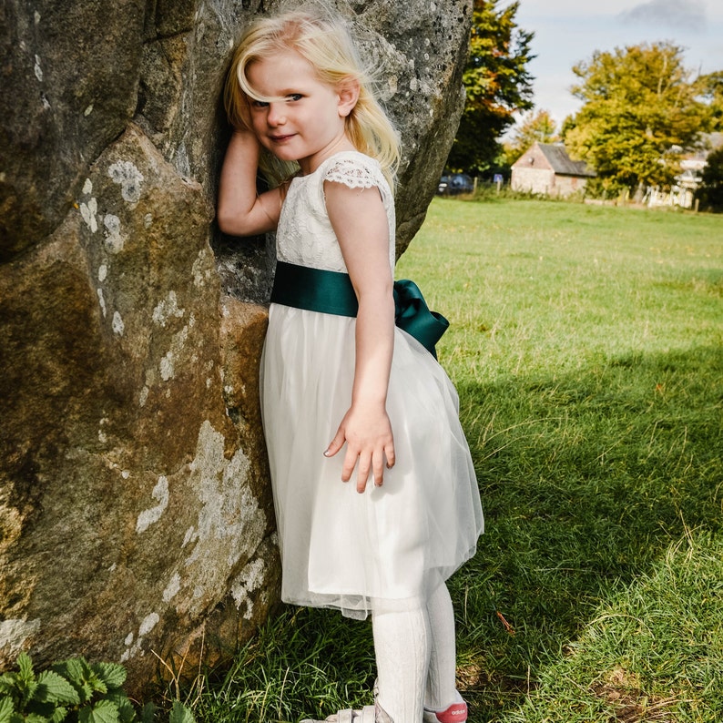 Sash for Flower Girl Belt for Flower Girl
Flower Girl Dress, Lace Flower Girl, Lace and Tulle Dress, Girls Dress, Dress for Girl, Bridesmaid Dress for Girls, Small Bridesmaid, Mini Bridesmaid Dress, Bridal Party Dress, Clothing for Girls