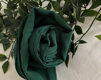 Chiffon Dark Green Forest Green Shawl Cover Up Wrap Bridesmaid, Mother of the Bride, Mother of the Groom, Shawl Gift