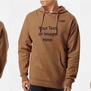 Independent Trading Co., Hooded Sweatshirt, Men, Women, Personalize,  DTG