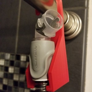 CPAP / BiPAP hose hanger, 3D printed