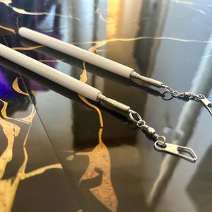 Juego de varillas telescópicas para velos