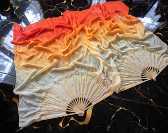 Candle Glow - (UV Reactive) Silk Flow Fans