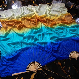 Mirage - Seidenfluss Fächer