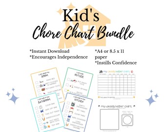 Bundel takenpakket, verantwoordelijkheid en mindfulness voor kinderen (digitale download)