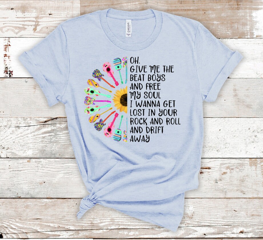 Give Me The Beat Boys And Free My Soul Shirt Doobie Brothers Etsy Ireland