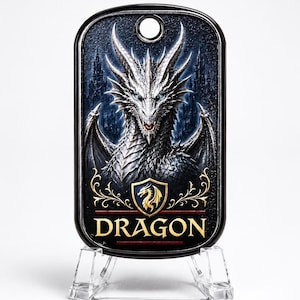 Dragon Dogtags - Etsy