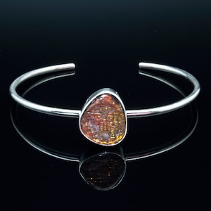 Sterling Silver Ammolite Bracelet