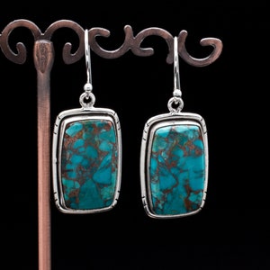 Sterling Silver Turquoise Earrings