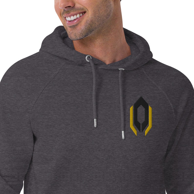 Mass Effect inspired embroidered Cerberus raglan hoodie