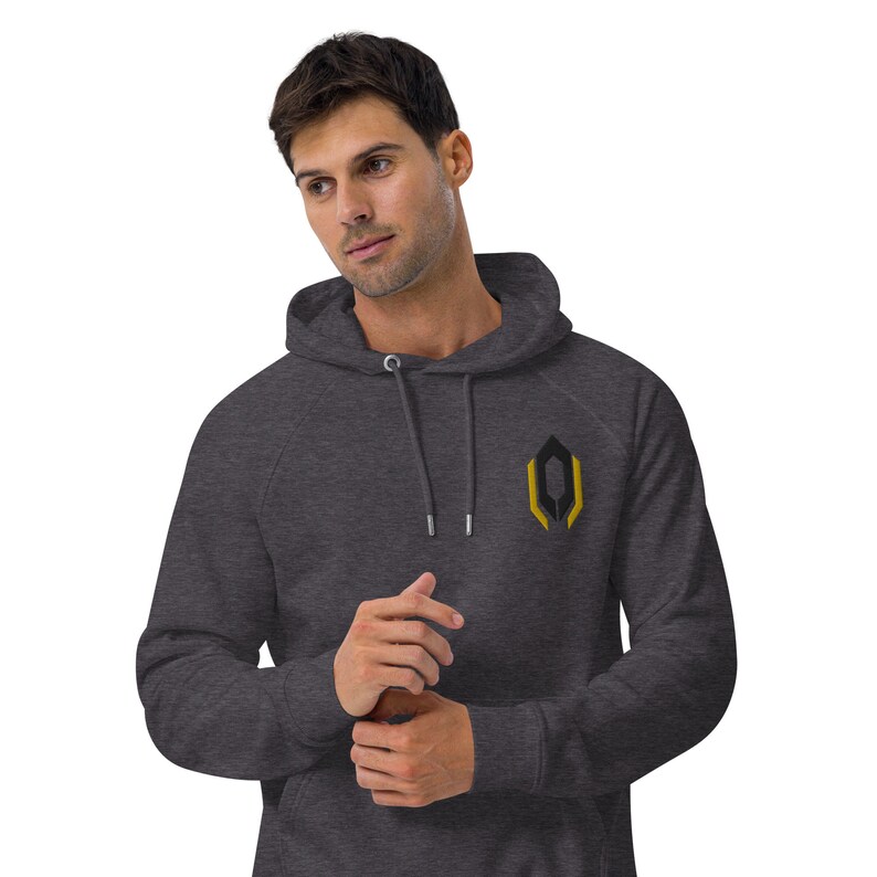 Mass Effect inspired embroidered Cerberus raglan hoodie