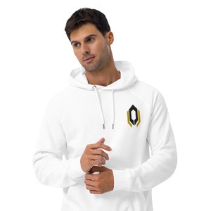 Mass Effect inspired embroidered Cerberus raglan hoodie