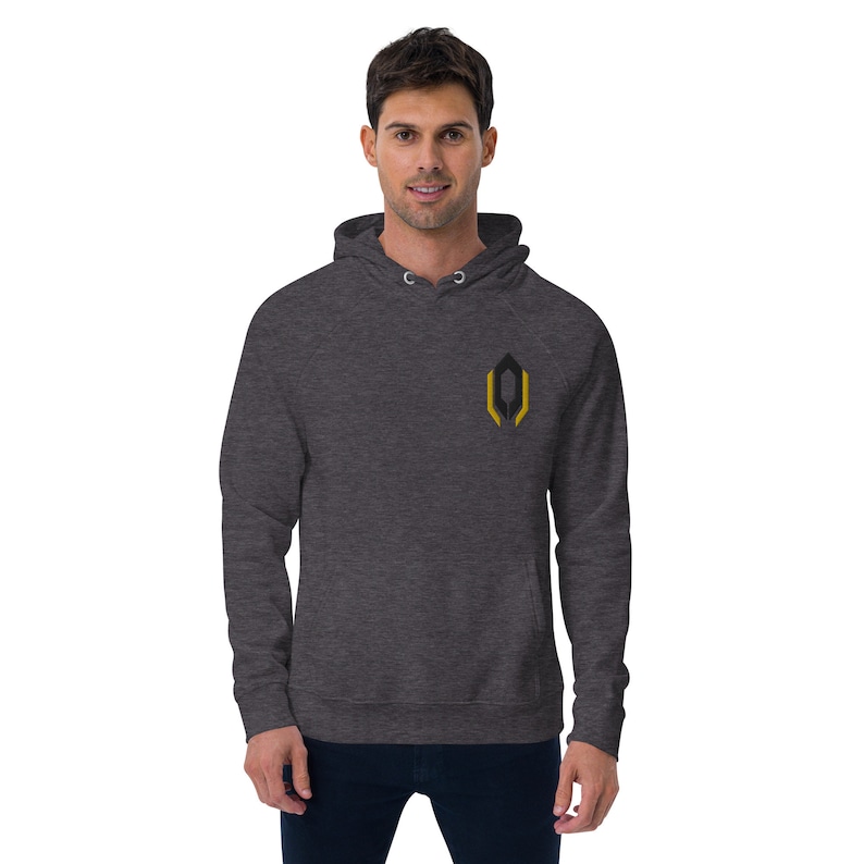 Mass Effect inspired embroidered Cerberus raglan hoodie