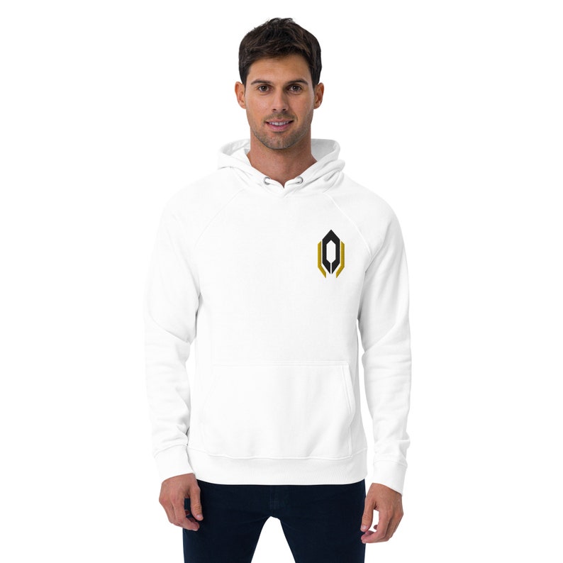Mass Effect inspired embroidered Cerberus raglan hoodie