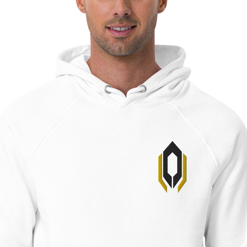 Mass Effect inspired embroidered Cerberus raglan hoodie