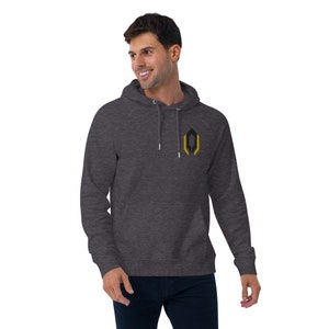 Mass Effect inspired embroidered Cerberus raglan hoodie