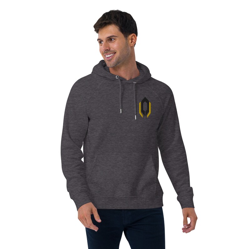Mass Effect inspired embroidered Cerberus raglan hoodie