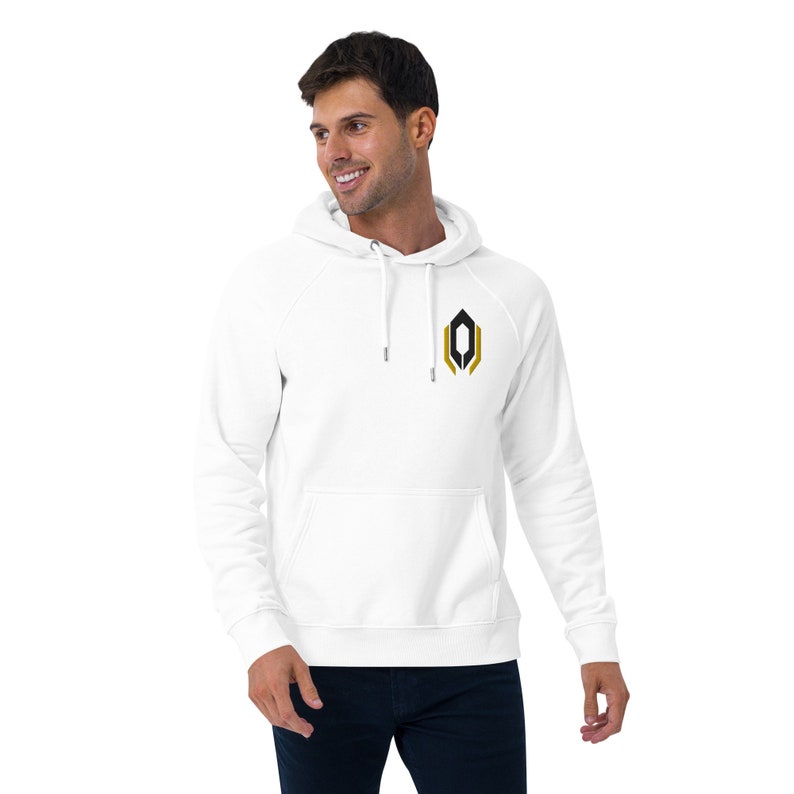 Mass Effect inspired embroidered Cerberus raglan hoodie