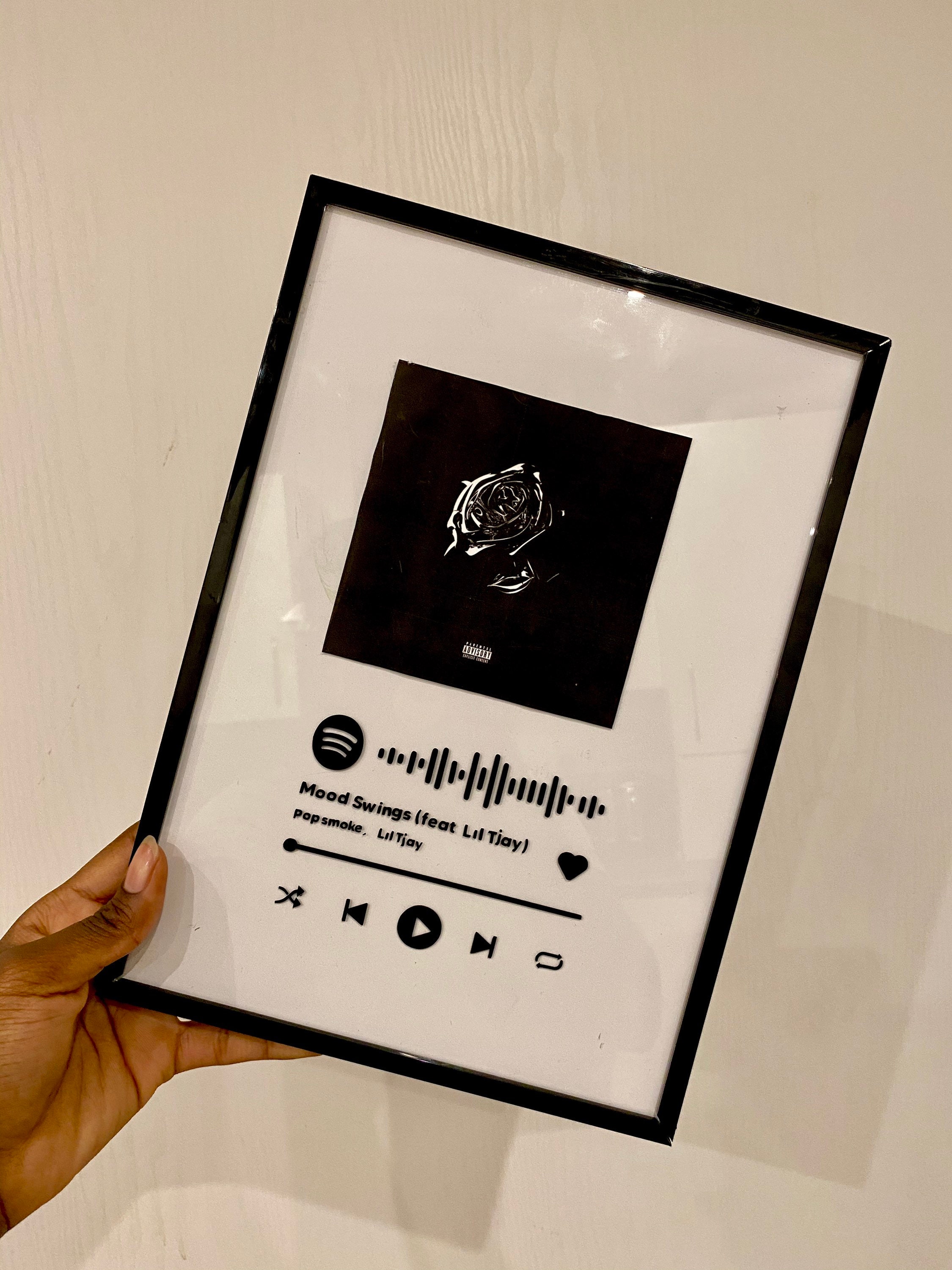 spotify glass plaque spotify glass plaque
