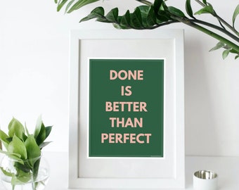 Better Than Perfect Etsy