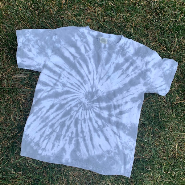 Silver Lining Tie Dye Swirl T-Shirt // Unisex Kids T-Shirt // Unisex Adult T-Shirt