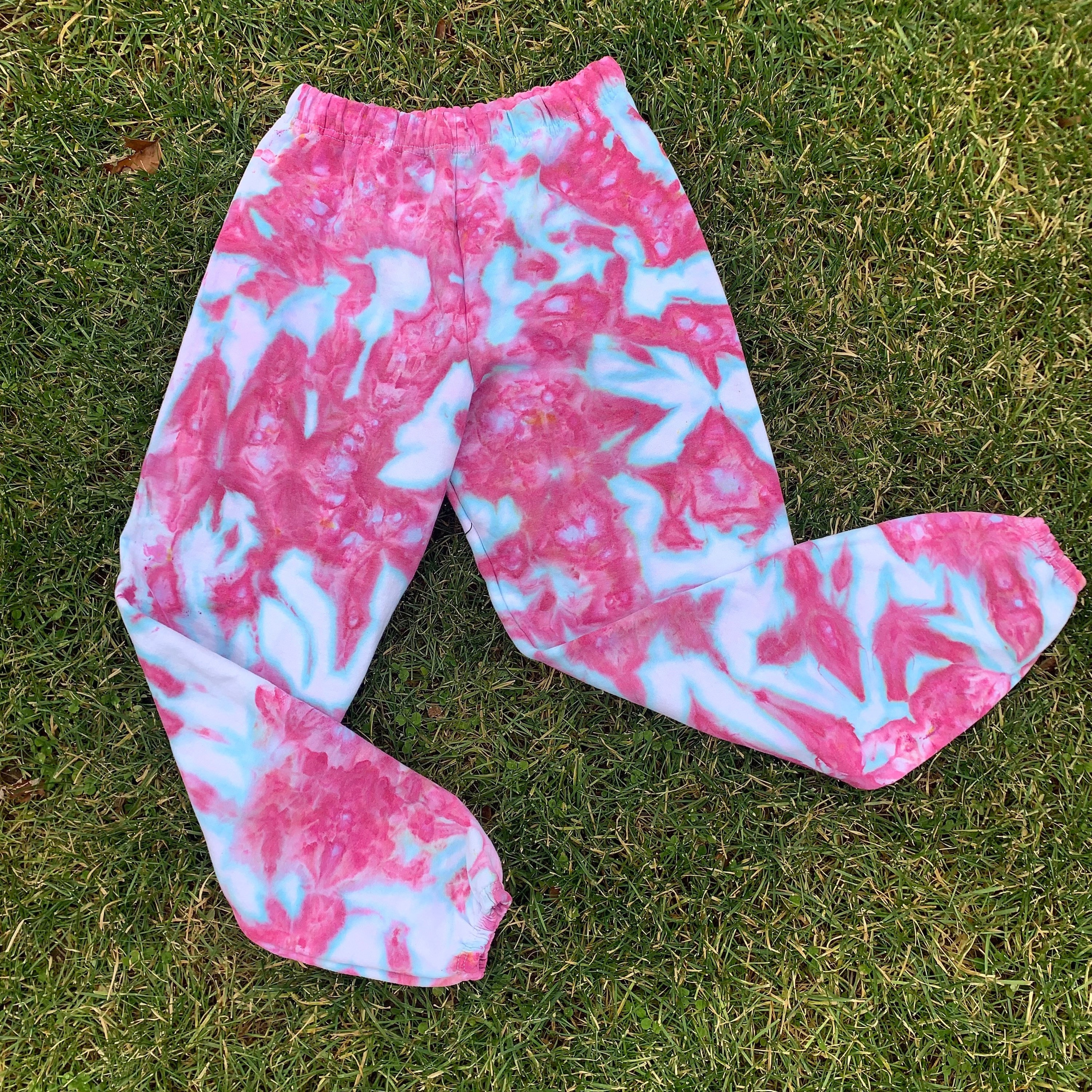 Blue Raspberry Tie Dye Sweatpants Pink Tie Dye Sweatpants Pink Lounge Pants Pink Loungewear Pink Sweatpants Ice Dye Sweats Etsy Ireland