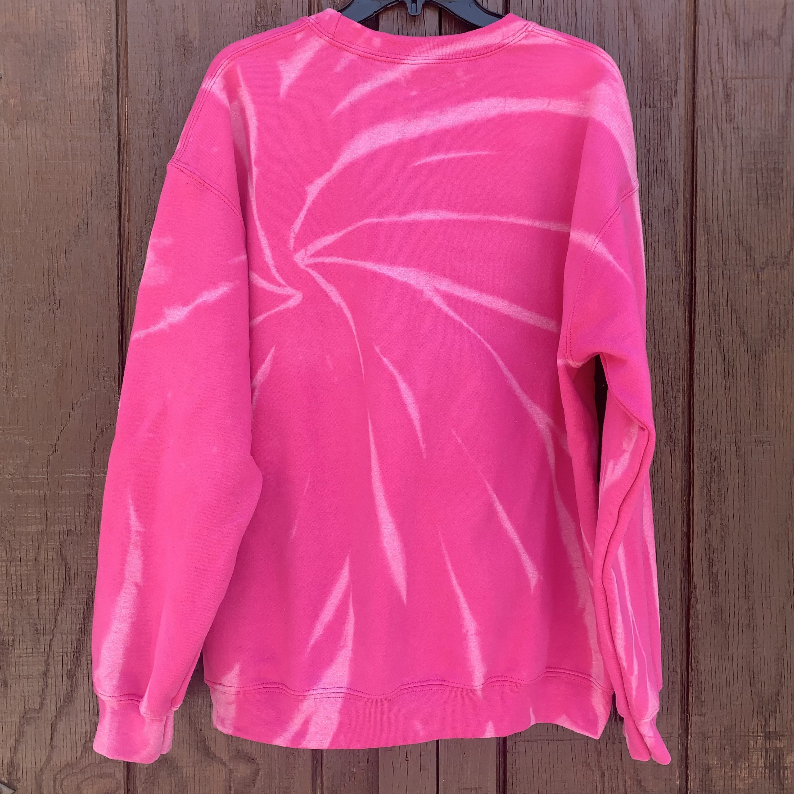 pink tie dye sweatshirt