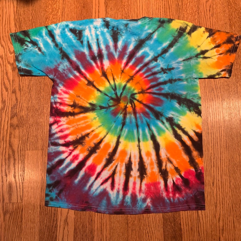 Rainbow Swirl Tie Dye T-Shirt // Unisex Kids T-Shirt // Unisex | Etsy