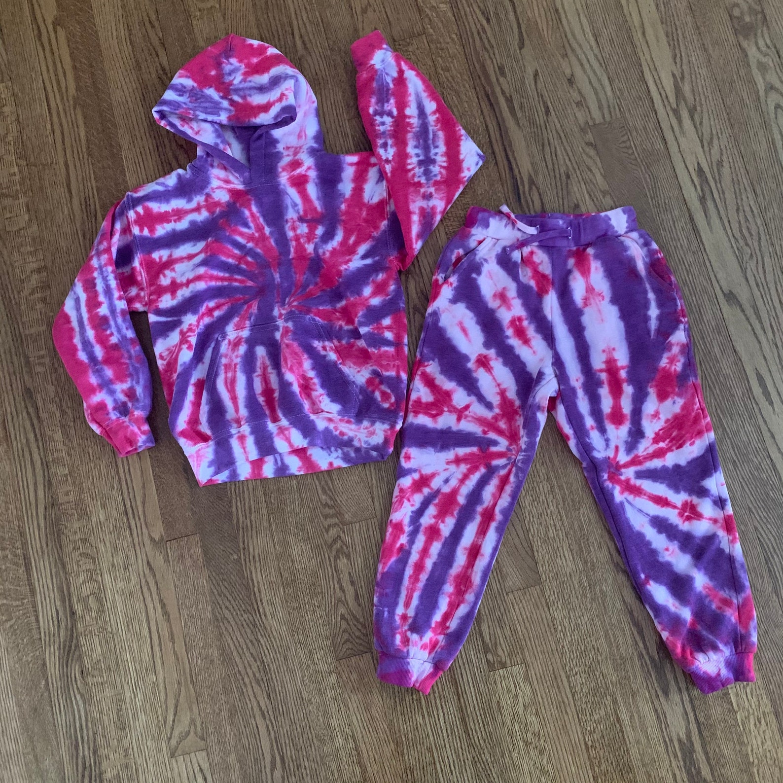 Pink Berry Tie Dye Set // Kids Tie Dye Set // Tie Dye Etsy
